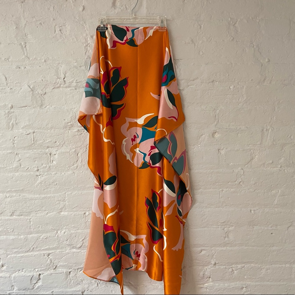 Reformation “Electra” Silk Scarf